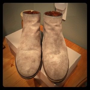 Lucky Brand ankle booties.